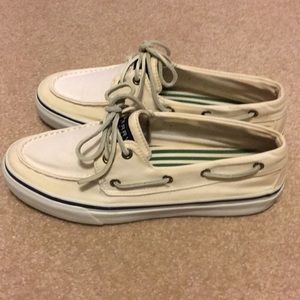 Men’s Sperry Boat Shoes - White -Size 9